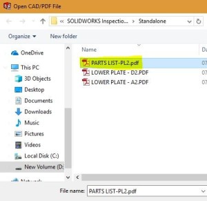 SOLIDWORKS Inspection